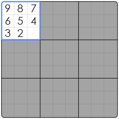 sudoku number combinations